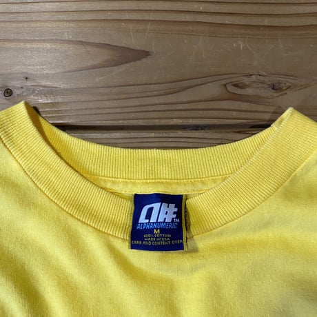ALPHANUMERIC logo tee