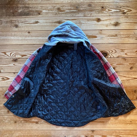 basic editions hooded flannel shirts