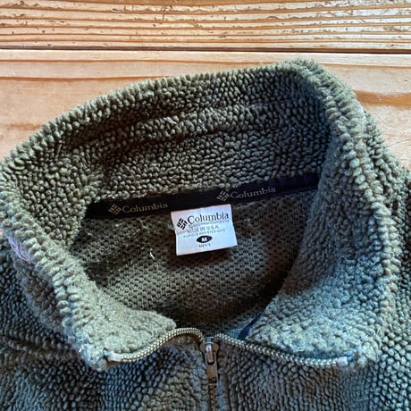 columbia pile fleece jacket