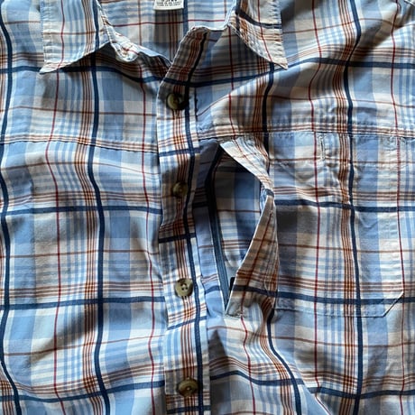 L.L.Bean check box shirt