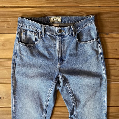 L.L.Bean 『standerd fit』washed denim pants