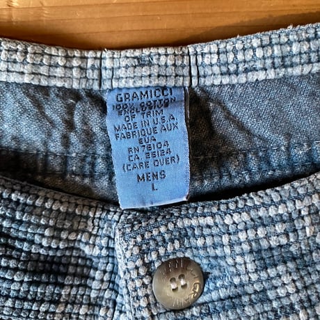 gramicci corduroy overdye shorts
