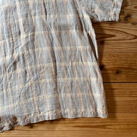 patagonia check hemp shirt
