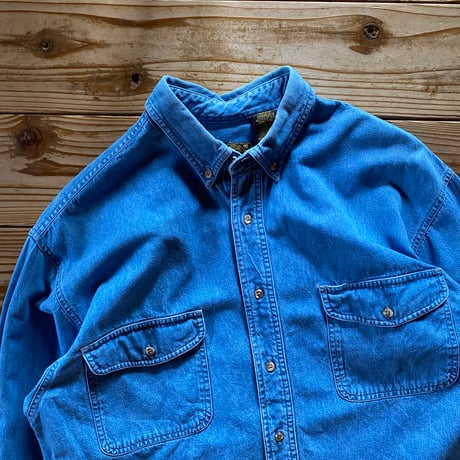 eddie bauer 2P B.D denim shirt