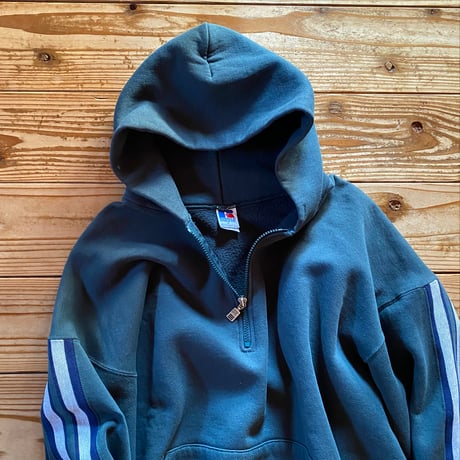 russell half zip sweat parka