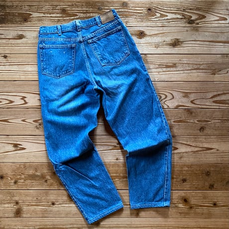 lands'end washed denim