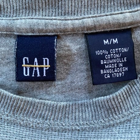 gap stripe thermal l/s tee