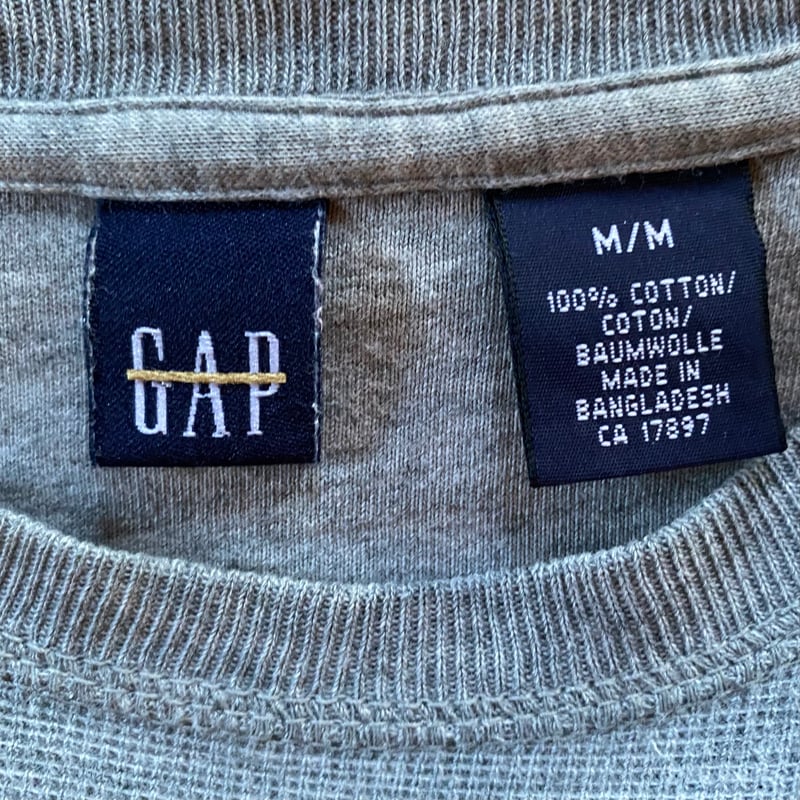 gap stripe thermal l/s tee | UMU