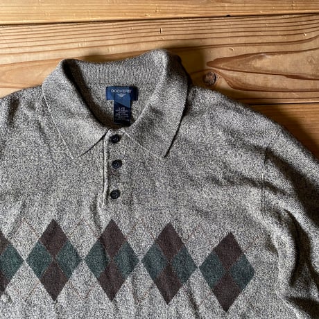 DOCKERS knit polo shirt