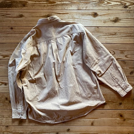 lands'end denim B.D shirt