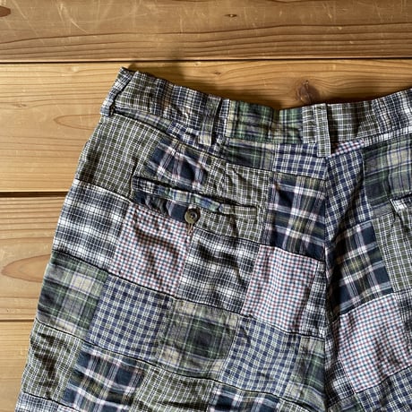 J.CREW patchwork shorts