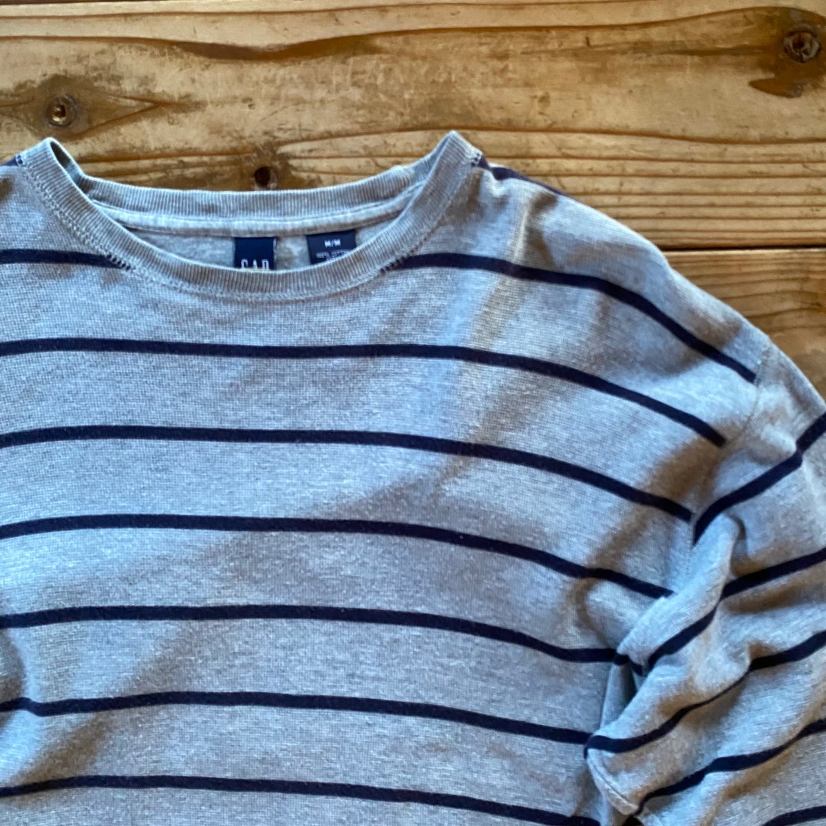 gap stripe thermal l/s tee | UMU