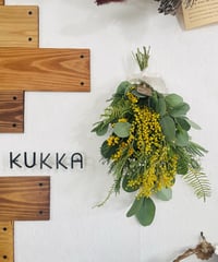 swag.012 ミモザスワッグ/ドライフラワー | kukka