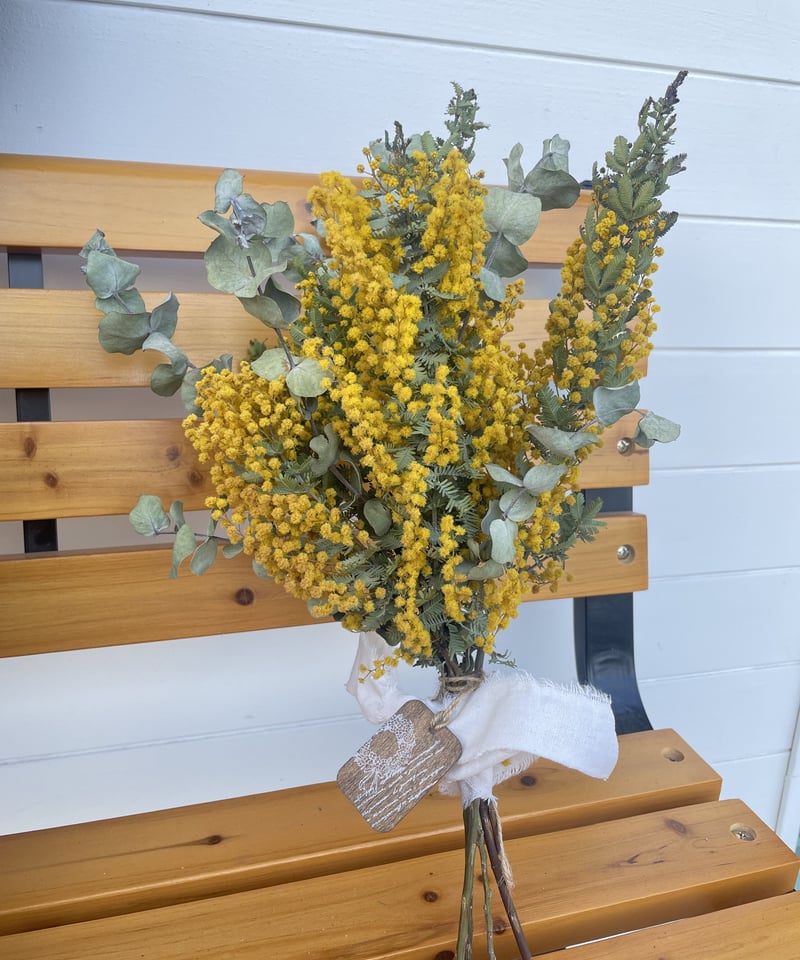 大きめサイズミモザスワッグ 012 ミモザ スワッグ ミモザのスワッグ