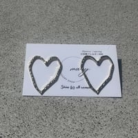 heart ピアス