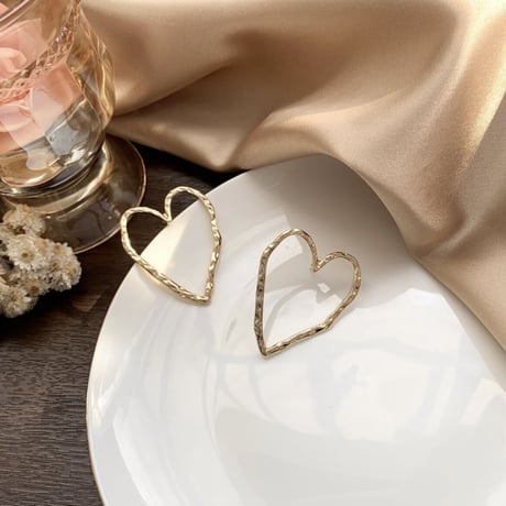 heart ピアス