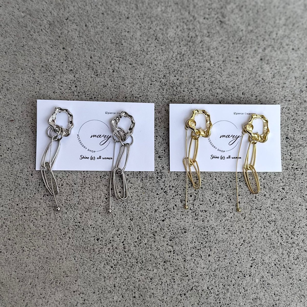 装飾デザインピアス | accessory shop mary
