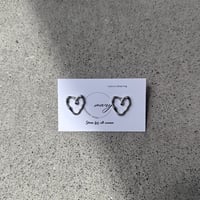 deformation heart ピアス