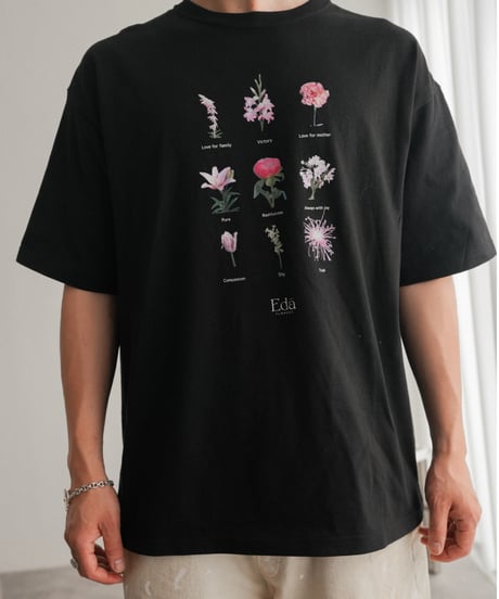 9 Peace flower T shirt