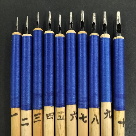 丸きり（1本売り）1号～20号 (直径約0.5mm～5.0mm)