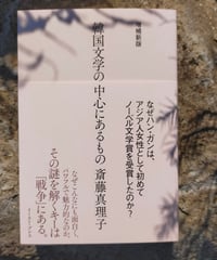 増補新版 韓国文学の中心にあるもの　斎藤真理子　2025年　☆新本