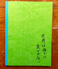 世界は僕らに気づかない　飯塚花笑（監督）　映画パンフレット　2022年