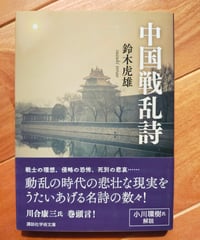 中国戦乱詩 (講談社学術文庫)  鈴木虎雄