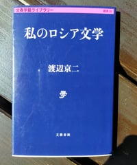 私のロシア文学 (文春学藝ライブラリー)  渡辺京二　2016年