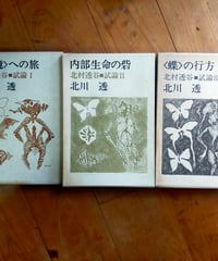 〈幻境〉への旅／内部生命の砦／＜蝶＞の行方（北村透谷試論 全3巻） 北川透　冬樹社　1974-1977年
