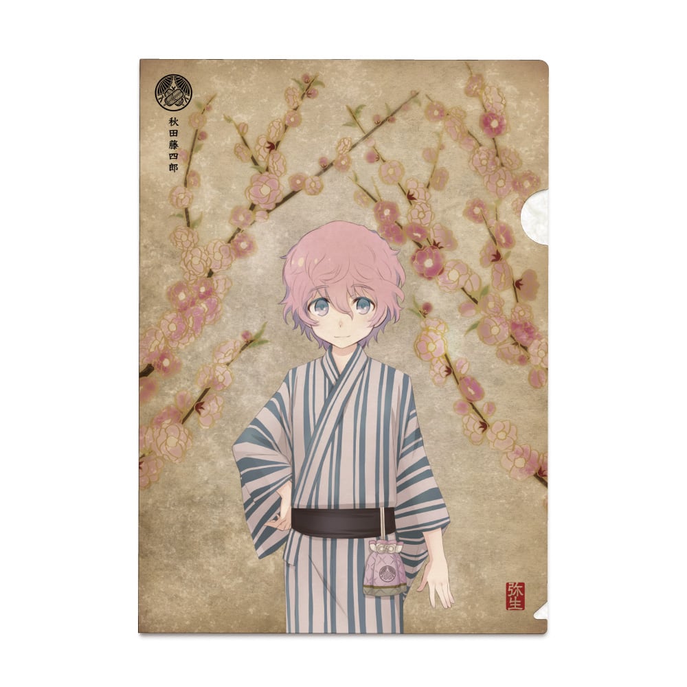 刀剣乱舞ONLINE 華こよみ絵巻 第六弾 和紙クリアファイル