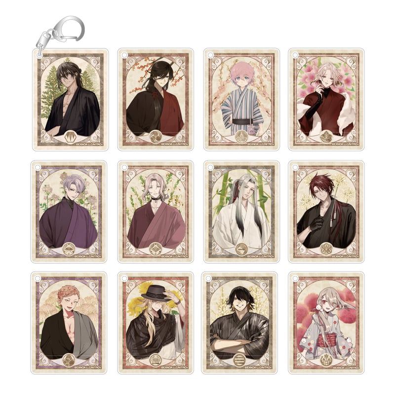 刀剣乱舞ONLINE 華こよみ絵巻 第六弾 アクリルキーホルダー