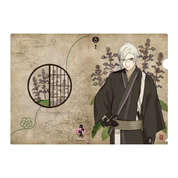 刀剣乱舞-ONLINE-華こよみ絵巻 第三弾 和紙クリアファイル