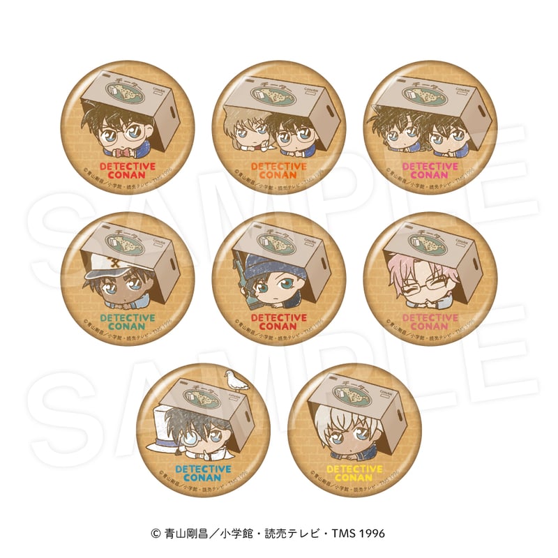 名探偵コナン キャラバッジコレクション ついせきちゅう！ シーズン