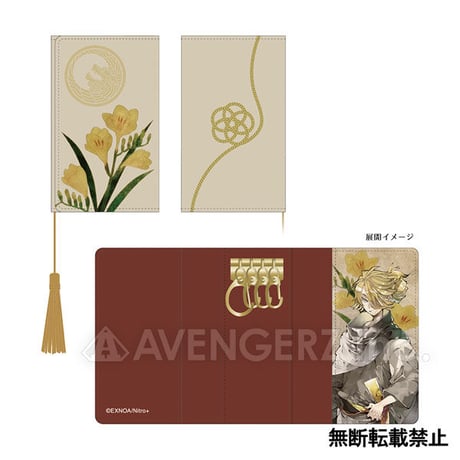 刀剣乱舞-ONLINE- 華こよみ絵巻 キーケース
