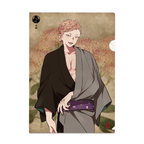 刀剣乱舞ONLINE 華こよみ絵巻 第六弾 和紙クリアファイル