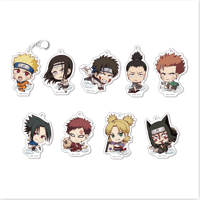 NARUTO 我愛羅 まねきねこ ミニアクリルスタンド　缶バッジ グッズ-バッチ】NARUTO -ナルト- 疾風伝 マリンルック ロング缶