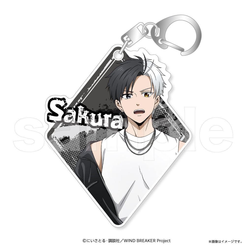 WIND BREAKER アクリルキーホルダー(ロックレザー) | AVENGERZ ONL
