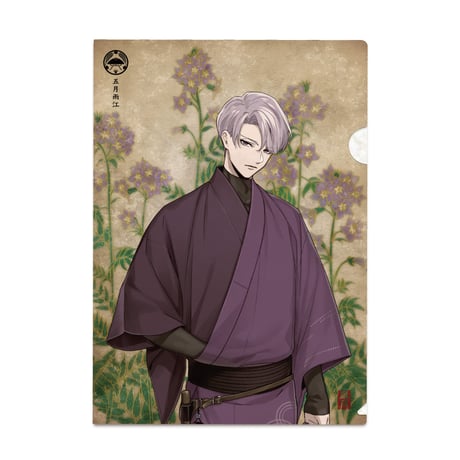 刀剣乱舞ONLINE 華こよみ絵巻 第六弾 和紙クリアファイル