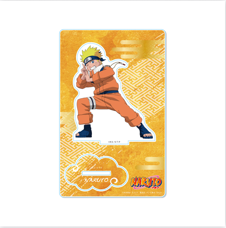NARUTO アクリルスタンド&缶バッジセット NARUTO-ナルト- 疾風伝よりアクリルスタンド、缶バッジ再販