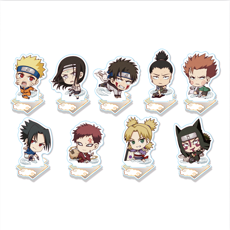 NARUTO 非売品 ジャンバル 限定 miniアクリルスタンド キンシキ レア NARUTO ミニアクリルスタンドコレクション(サスケ奪還編)_BOX