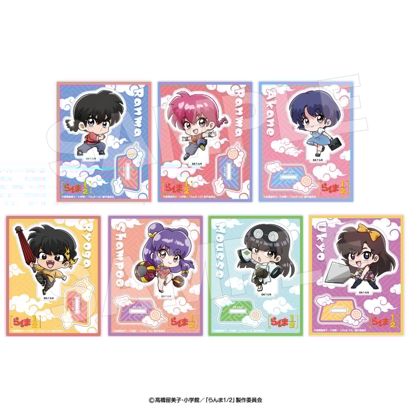 らんま フェイスタオル(ミニキャラ&らんま&あかね&シャンプーvev) らんま1/2のグッズ一覧2ページ目｜アニメ・キャラクターコラボ