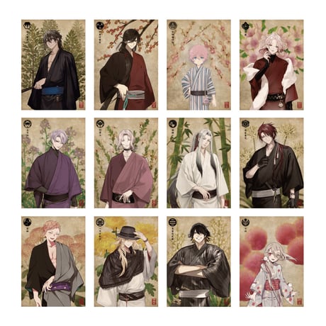 刀剣乱舞ONLINE 華こよみ絵巻 第六弾 絵葉書集