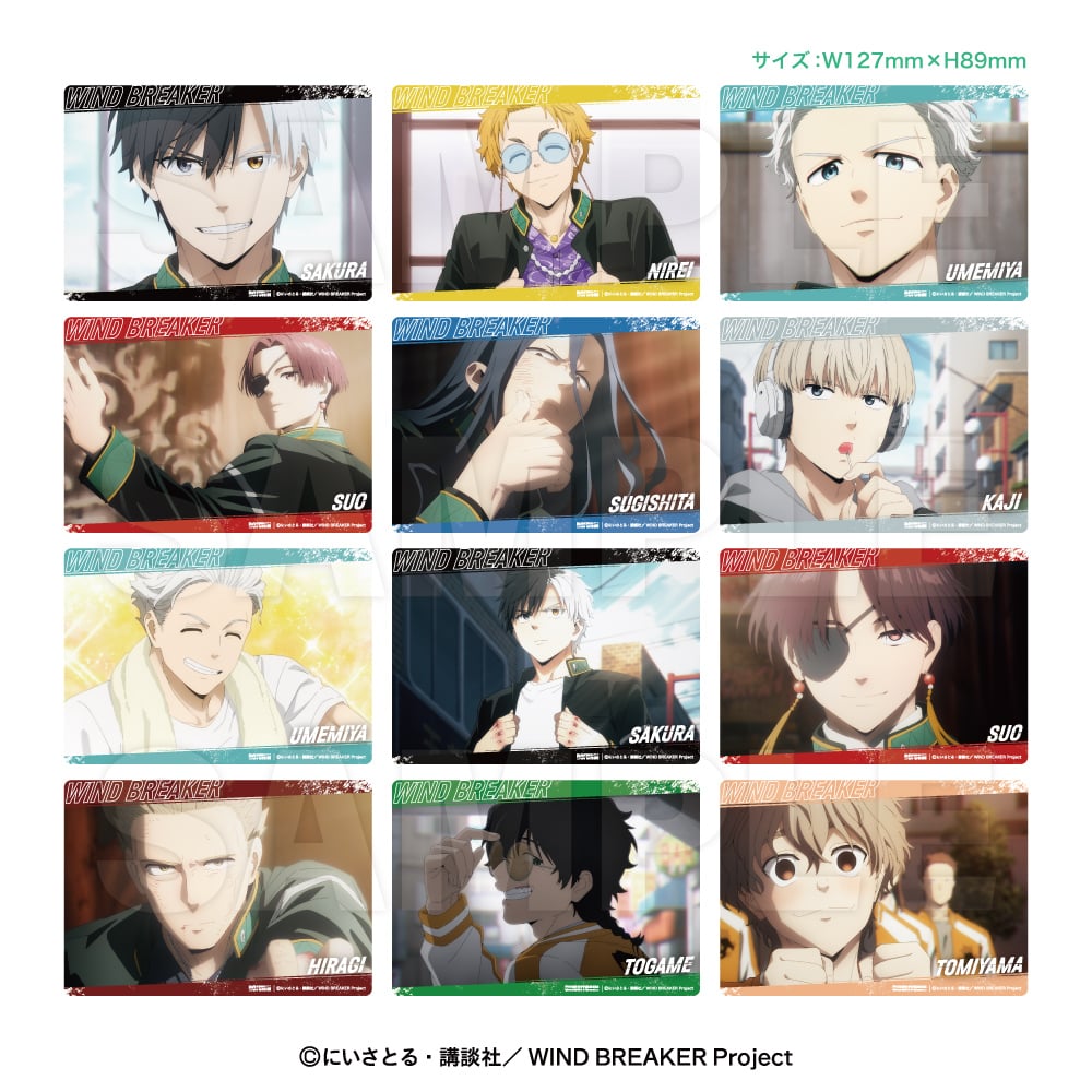 WIND BREAKER トレーディングカードパック カードダスドットコム 公式サイト | 商品情報 - WIND BREAKER