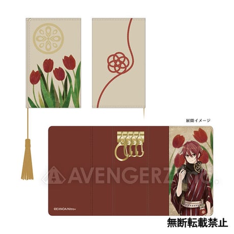 刀剣乱舞-ONLINE- 華こよみ絵巻 キーケース