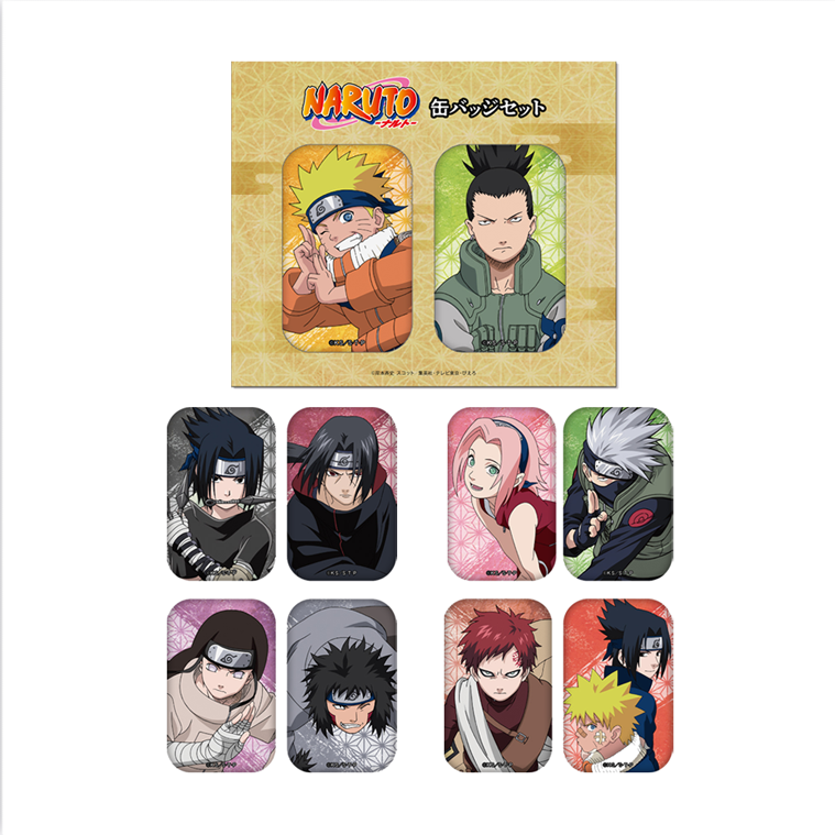 NARUTO 缶バッジセット | AVENGERZ ONLINESTORE