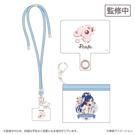 ふたりはプリキュアMax Heart　イヤフォンポーチ付きフォンタブ