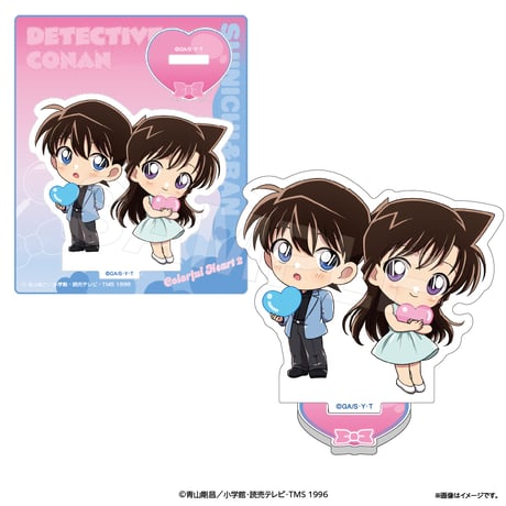 名探偵コナン アクリルスタンド カラフルはーと2