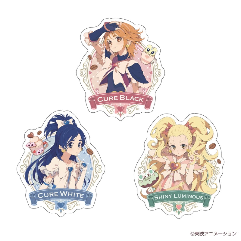 ふたりはプリキュアMax Heart ステッカー | AVENGERZ ONLINESTORE