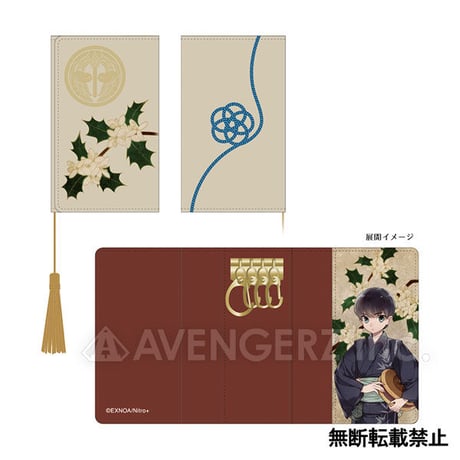 刀剣乱舞-ONLINE- 華こよみ絵巻 キーケース
