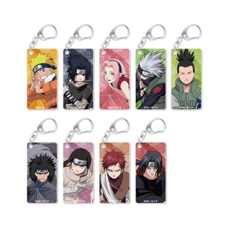 【新品】NARUTO-ナルト-アクリルキーホルダーコレクション プレイバック 美品】NARUTO-ナルト-アクリルキーホルダーコレクション プレイ